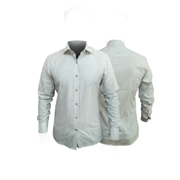 Luka White Striped