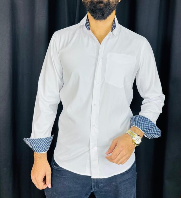 Luka White Shirt - Image 3