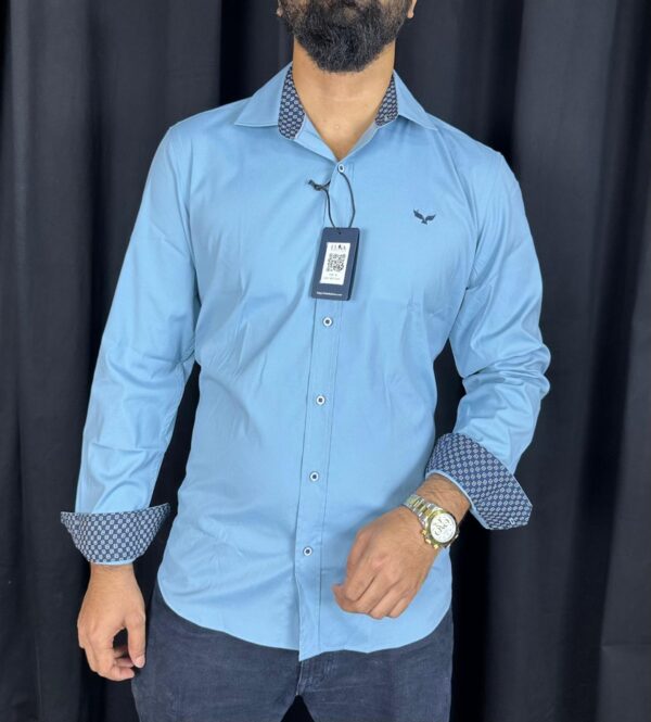 Luka Sky Blue Shirt - Image 3