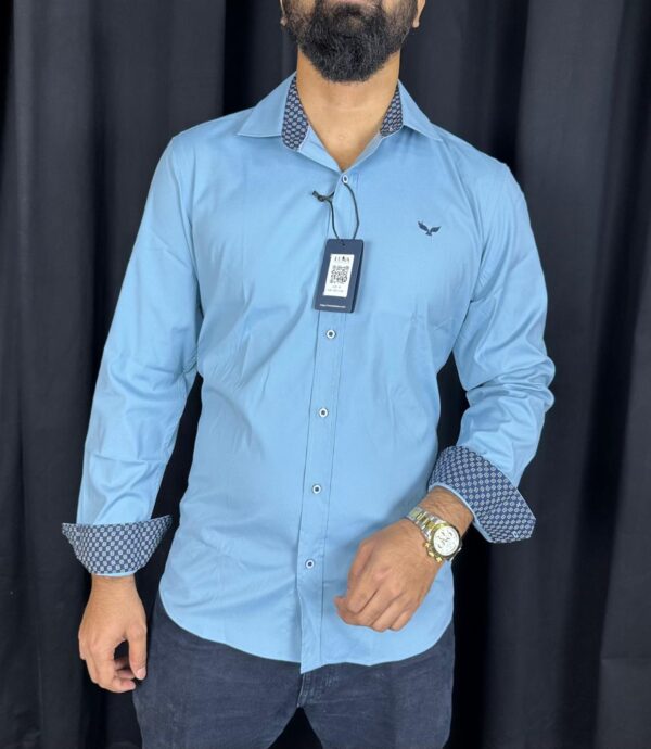 Luka Sky Blue Shirt - Image 4