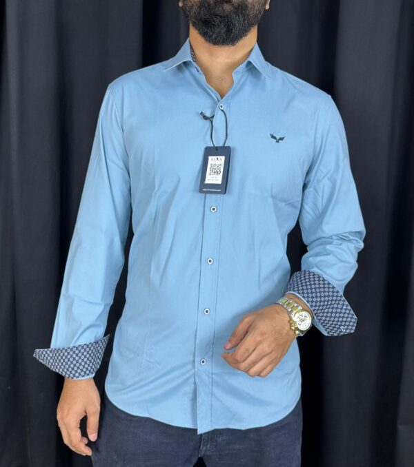 Luka Sky Blue Shirt - Image 5
