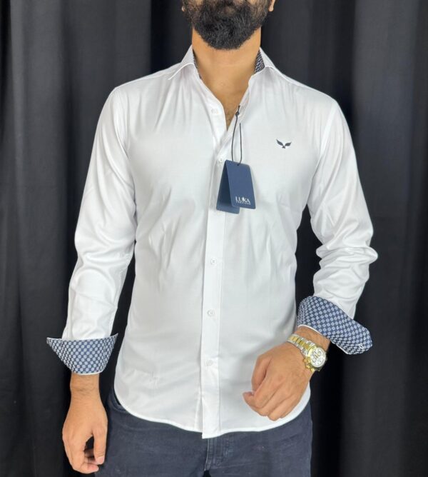Luka White Shirt - Image 5