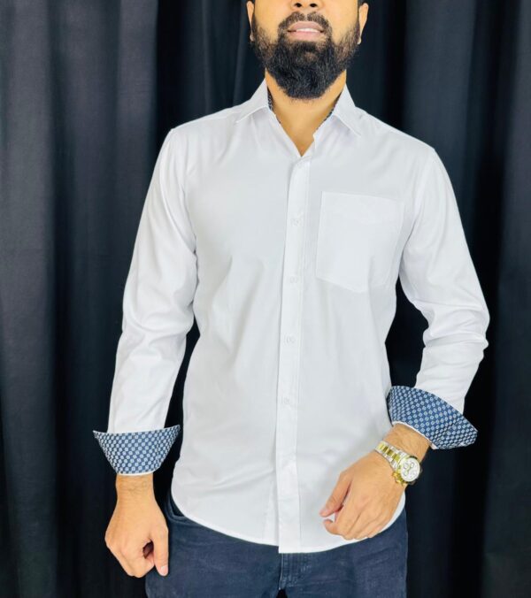 Luka White Shirt - Image 7