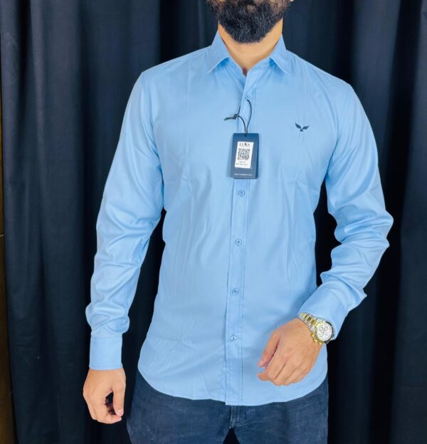 Luka Sky Blue Shirt - Image 2